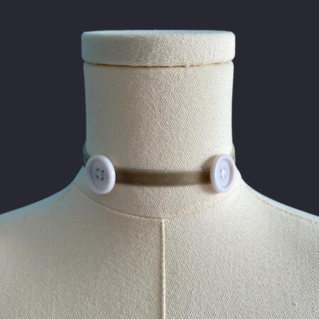 | Grey Velvet Choker | $7 |