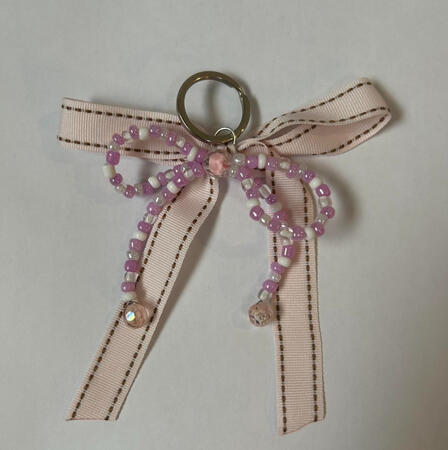 | Pink Bow Keychain | $5 |