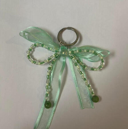 | Green Bow Keychain | $5 |