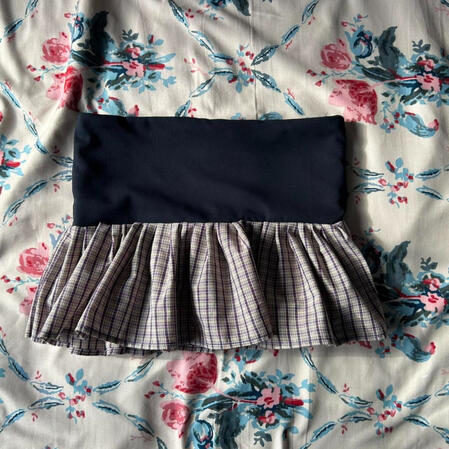 | Two-tone Plaid Skirt | $30 |