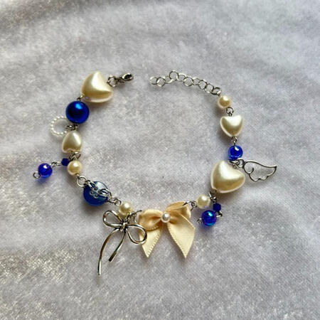 | Navy Pearl Bracelet | $8 |